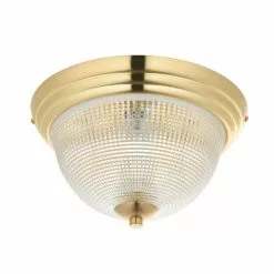 Dunelm Gleeson Prismatic Bathroom 1 Light Flush Ceiling Fitting -DUNEL House Shop 30789883 alt05