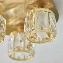 Dunelm Kylie Bathroom 3 Light Flush Ceiling Fitting -DUNEL House Shop 30789887 alt02