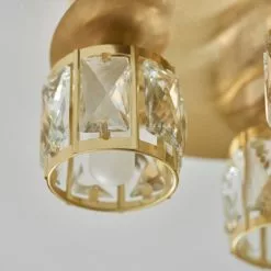 Dunelm Kylie Bathroom 3 Light Flush Ceiling Fitting -DUNEL House Shop 30789887 alt03