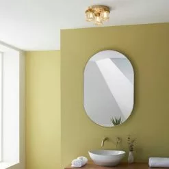 Dunelm Kylie Bathroom 3 Light Flush Ceiling Fitting -DUNEL House Shop 30789887 alt04