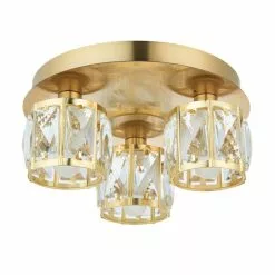 Dunelm Kylie Bathroom 3 Light Flush Ceiling Fitting -DUNEL House Shop 30789887 alt05