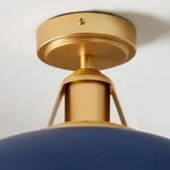 Dunelm Oraya Bathroom 1 Light Flush Ceiling Fitting -DUNEL House Shop 30789890 alt03