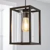 Dunelm London Industrial 1 Light Pendant Bronze Ceiling Fitting