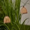 Churchgate Grey Polyrattan 10L String Lights Solar -DUNEL House Shop 30792765