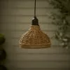 Churchgate Grey Polyrattan Pendant Light Lamp Shade Solar D15cm 1 Churchgate Grey Polyrattan Pendant Light Lamp Shade Solar D15cm -DUNEL House Shop 30792766