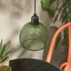 Elements Mesh Pendant Light 12x10cm Olive -DUNEL House Shop 30792768 alt03