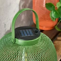 Elements Mesh Solar Lantern Olive -DUNEL House Shop 30792769 alt02