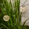 Elements Mesh Solar String Lights Ivory -DUNEL House Shop 30792771