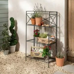 Churchgate Foldable Plant Shelf