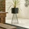 Elements Black Planter On Black Frame -DUNEL House Shop 30795353