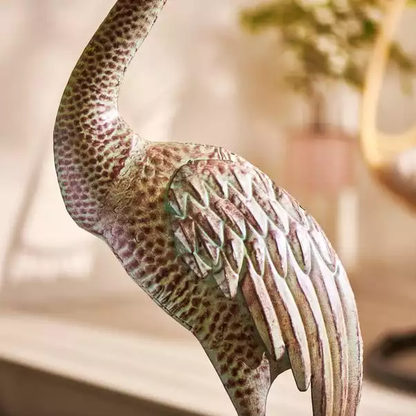 Dunelm Metal Heron Decor 4 Dunelm Metal Heron Decor - Image 2