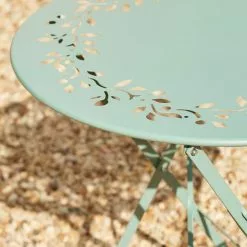 Dunelm Churchgate Green Metal Bistro Set -DUNEL House Shop 30795661 alt04