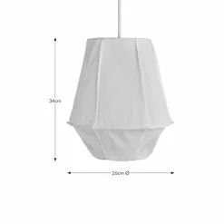 Dunelm Pachai Light Shade 40cm -DUNEL House Shop 30796640 alt04