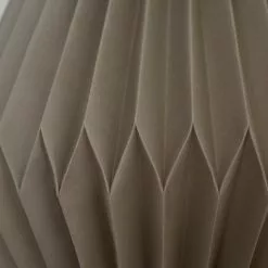 The Edited Life Origami Decagon Paper Pendant Grey -DUNEL House Shop 30796673 alt02