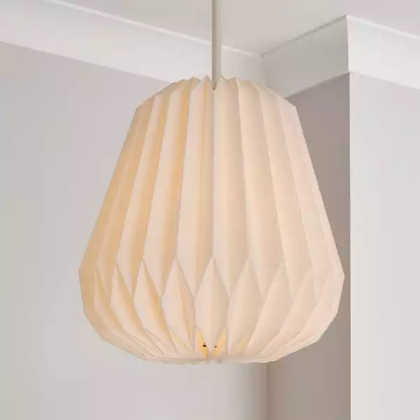 The Edited Life Origami Decagon Paper Pendant Small 3 The Edited Life Origami Decagon Paper Pendant Small