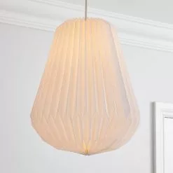 The Edited Life Origami Decagon Paper Pendant Large