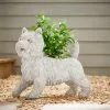 Dunelm White Westy Planter -DUNEL House Shop 30798151