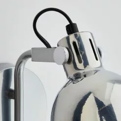 Dunelm Issac Chrome Effect Wall Light -DUNEL House Shop 30798514 alt03
