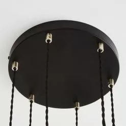 Dunelm Verne Glass 6 Light Cluster Ceiling Fitting -DUNEL House Shop 30798518 alt02