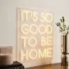 Dunelm Good To Be Home Neon Sign -DUNEL House Shop 30798581