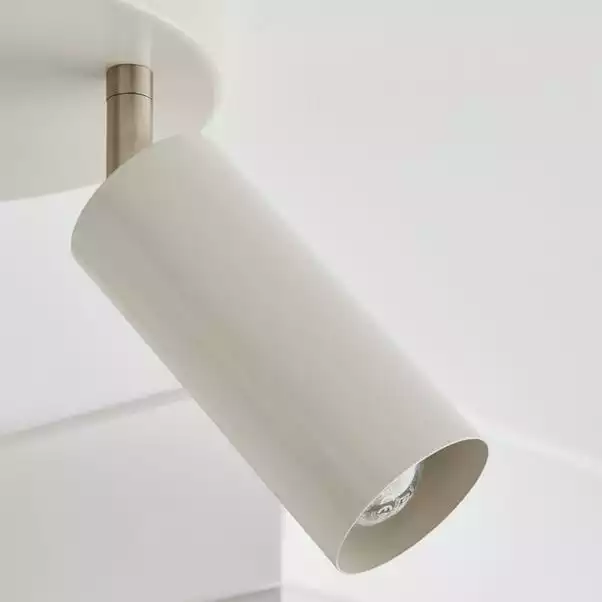Dunelm Leila 3 Light Semi Flush Ceiling Fitting 5 Dunelm Leila 3 Light Semi Flush Ceiling Fitting - Image 3