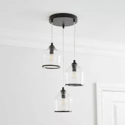 Dunelm Lenny 3 Light Cluster Ceiling Fitting -DUNEL House Shop 30798652 alt01