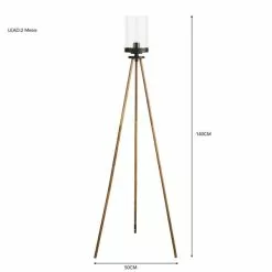 Dunelm Fulton Tripod Floor Lamp -DUNEL House Shop 30798654 alt05