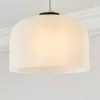 Dunelm Palazzo Easy Fit Frosted Pendant Light