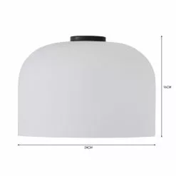 Dunelm Palazzo Easy Fit Frosted Pendant Light -DUNEL House Shop 30798678 alt05