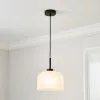 Dunelm Palazzo Frosted Ceiling Pendant -DUNEL House Shop 30798681