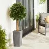 Dunelm Bay Tree In Anthracite Pot 120cm -DUNEL House Shop 30799972