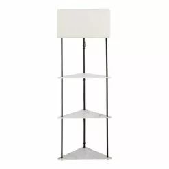 Dunelm Aiko Corner Shelved Floor Lamp Black And Faux Marble 10 Dunelm Aiko Corner Shelved Floor Lamp Black And Faux Marble -DUNEL House Shop 30802426 alt04