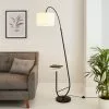 Dunelm Huxley Extendable Arc Floor Lamp With Table -DUNEL House Shop 30802431