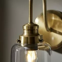 Natural History Museum Wall Light Clear And Brass -DUNEL House Shop 30803341 alt02