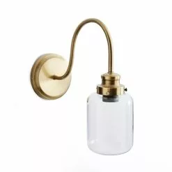 Natural History Museum Wall Light Clear And Brass -DUNEL House Shop 30803341 alt03