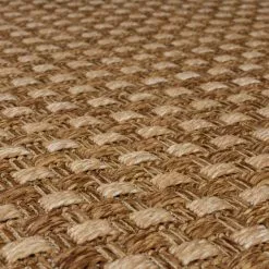 Dunelm Basketweave Jute Look Indoor Outdoor Rug -DUNEL House Shop 30812329 alt02