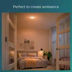Philips Superslim Integrated LED Ceiling Light, Warm White -DUNEL House Shop 30838286 alt04