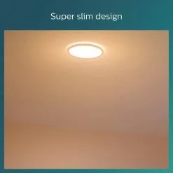 Philips Superslim Integrated LED Ceiling Light, Warm White -DUNEL House Shop 30838286 alt05