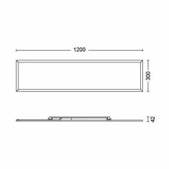 Philips Panel Ceiling Integrated LED Light, Warm White -DUNEL House Shop 30838293 alt02